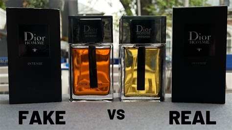 dior homme intense fake vs real|Dior intense perfume.